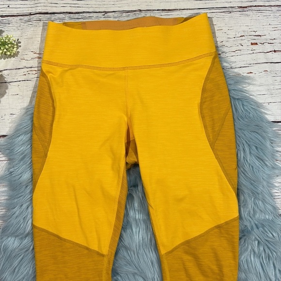 Outdoor Voices TechSweat Core 3/4 Legging Citrus/Cider - Picture 4 of 9